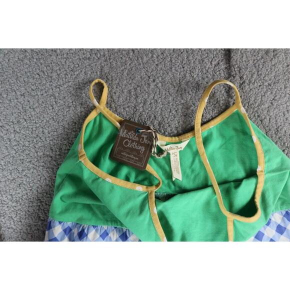 New Matilda Jane Womens Small Happy Free Strawberry Biscotti Spaghetti Strap - Picture 5 of 7